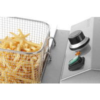 Fritteuse | Edelstahl 18/0 | 8 Liter | 230 V | 300x455x(H)345 mm