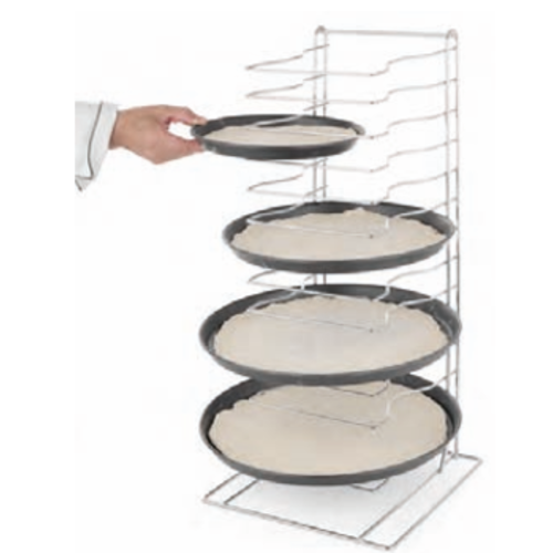  Hendi PIZZA DISPLAY | PANEL RACK | 14 SLOTS 