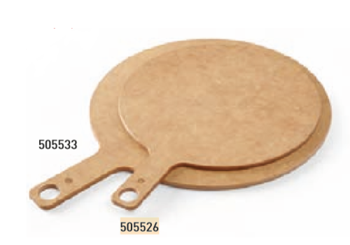  Hendi PIZZA BOARD WITH HANDLE | ø254x (H) 6 mm 