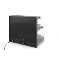 Vitrine chauffante à quartz | 625x467x(H)650mm | 4x GN 1/2