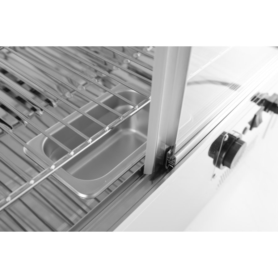 Vitrine chauffante | Conception | 678x568x686(h)mm | 3 Grille