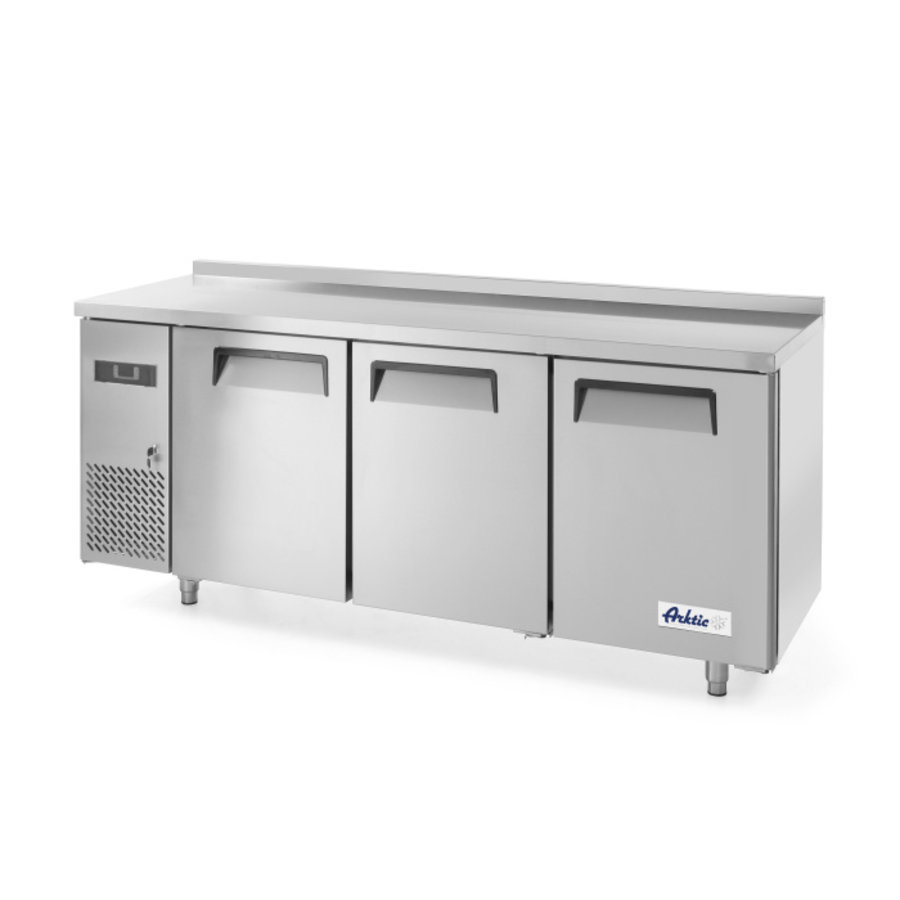 Stainless steel freezer workbench | 390L | 3 Doors | 1800x600x (H)850mm