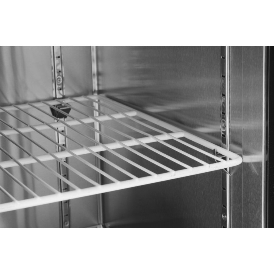 Stainless steel freezer workbench 2 Doors | 1200x600x (H) 850mm