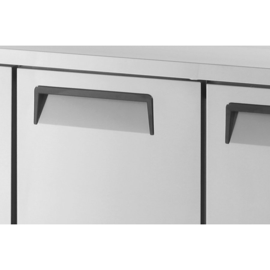 Stainless steel freezer workbench 2 Doors | 1200x600x (H) 850mm