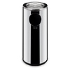Poubelle avec cendrier | acier inoxydable | 33 litres