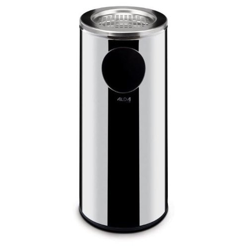  Hendi Waste Bin With Ashtray | Stainless steel 33 liters 