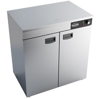 Edelstahl-Wärmeschrank | 2 Türen