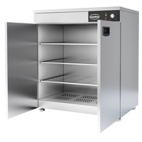 Stainless steel warming cabinet 2 doors