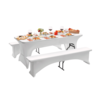 Bartscher Ensemble de couvertures | 1 nappe, 2 housses de canapé