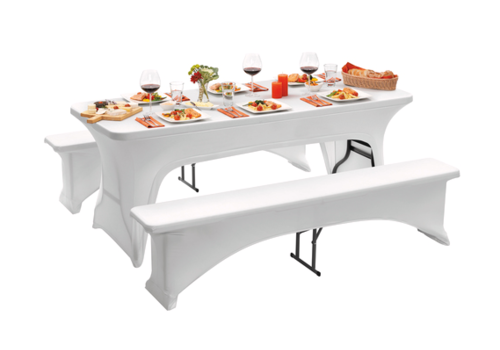  Bartscher Ensemble de couvertures | 1 nappe, 2 housses de canapé 