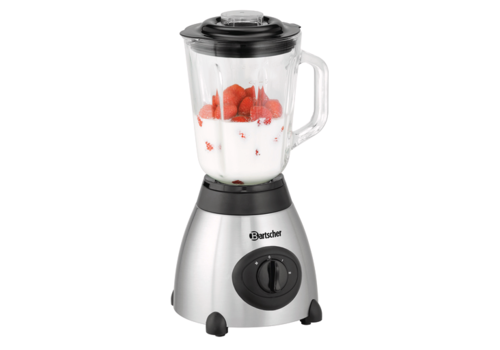 Bartscher Silver Blender | 1.8 Liter | Stainless Steel 