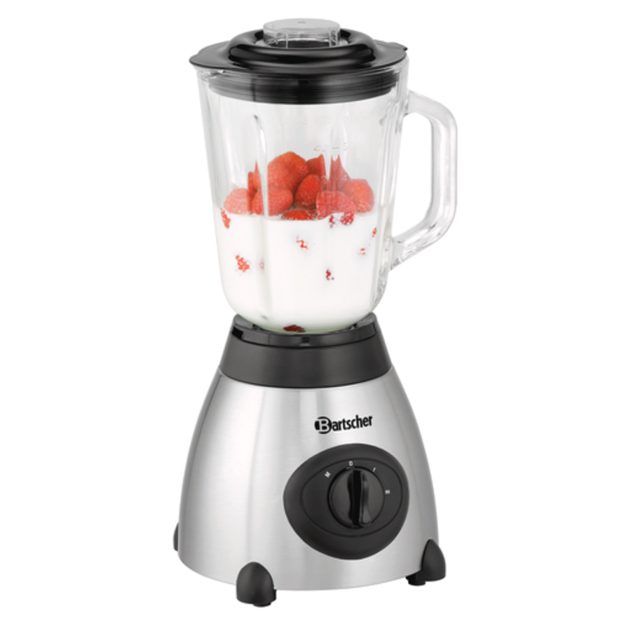 Silberner Mixer | 1,8 Liter | Edelstahl