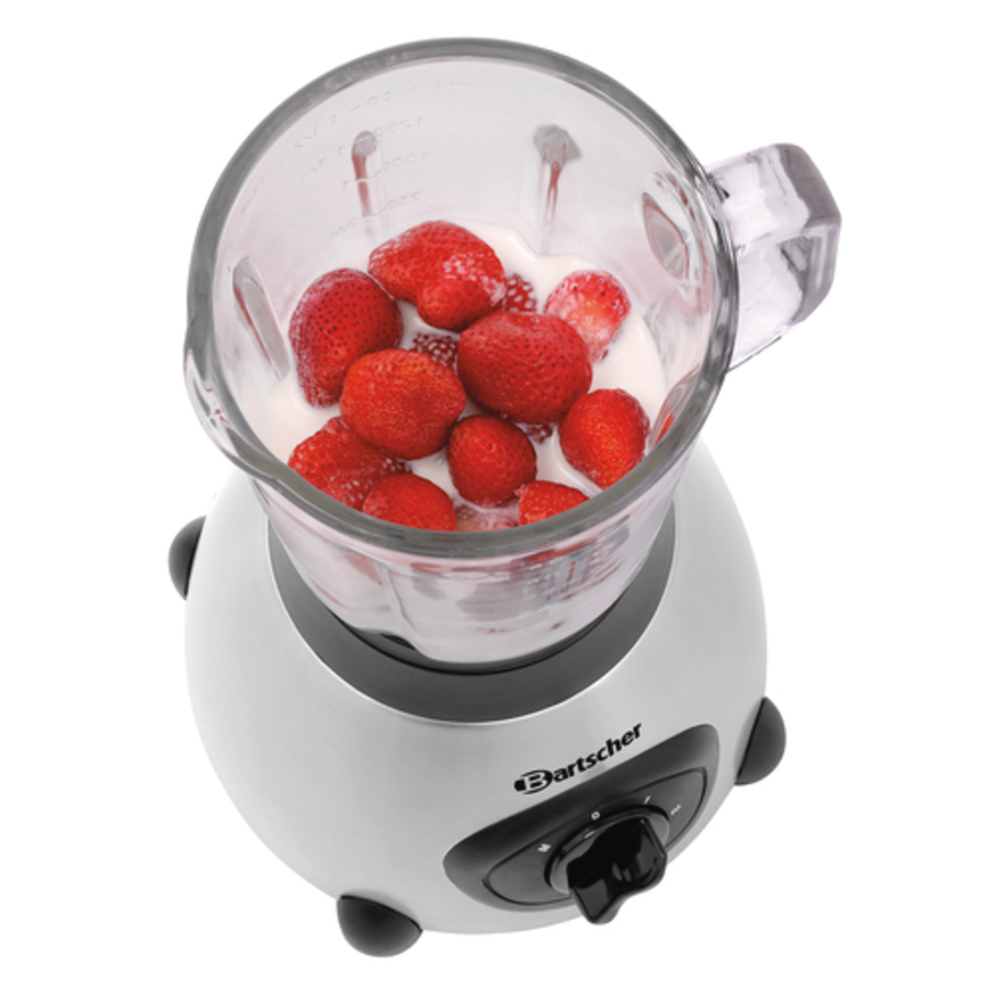 Silberner Mixer | 1,8 Liter | Edelstahl