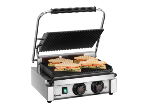  Bartscher Gril de contact | acier inoxydable | 230 V 