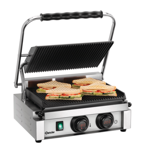  Bartscher Contact grill | Stainless steel 230 V 
