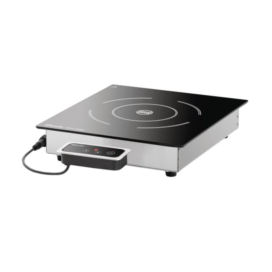 Stainless steel hotplate | Black | Induction