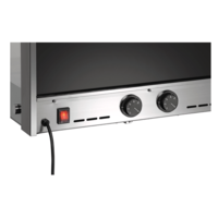 Hot display cases | Stainless steel | 2 levels