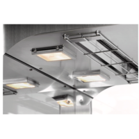 Hot display cases | Stainless steel | 2 levels