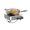 Bartscher Built-in induction wok | stainless steel | 37x39x13.5 cm