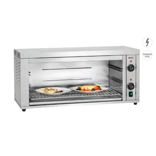  Bartscher Oven | Salamander 700-2Z II | Temperatuurbereik tot 250 °C | RVS 