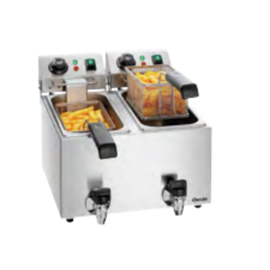 Friteuse SNACK II Plus | acier inoxydable | 4 LITRES | 9 kG
