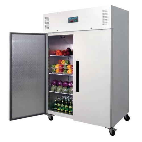  Polar 2-Deurs Koeling | Wit | 1200 Liter 