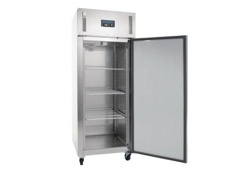  Polar Réfrigérateur à roulettes | acier inoxydable | 650L 