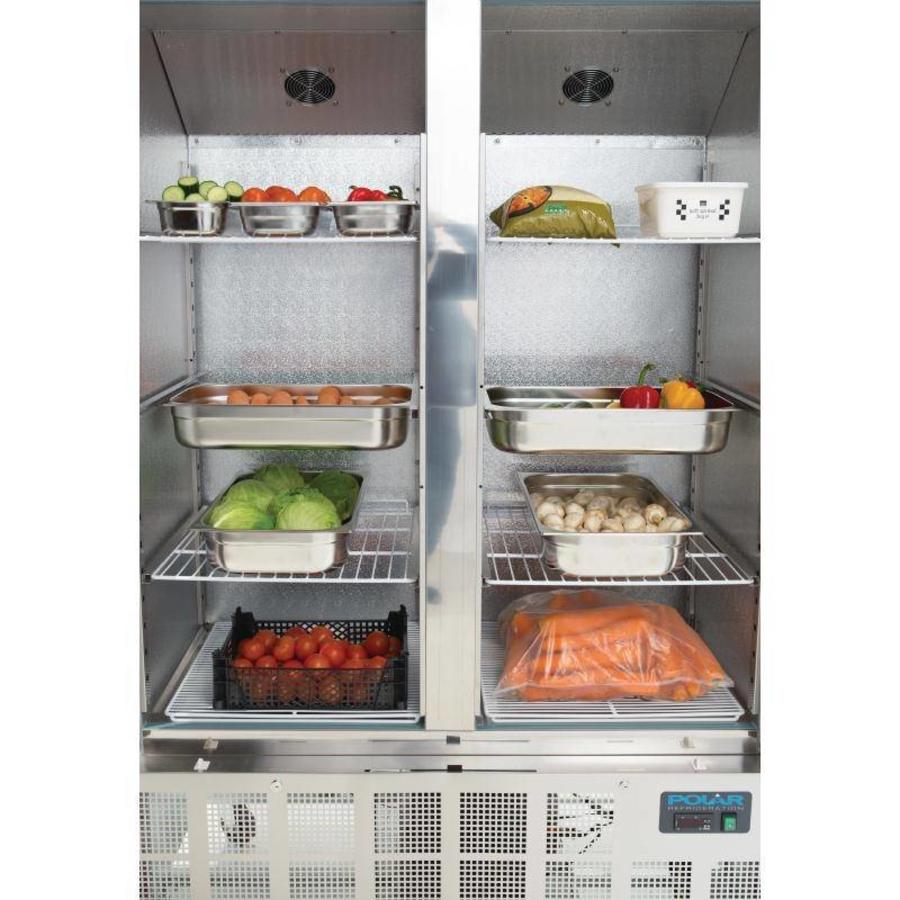 Réfrigérateur professionnel | acier inoxydable | 970 litres - TOP 10 DES MEILLEURES VENTES