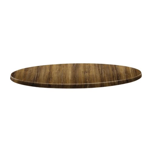  HorecaTraders Table top round | cherry wood | 3 sizes 