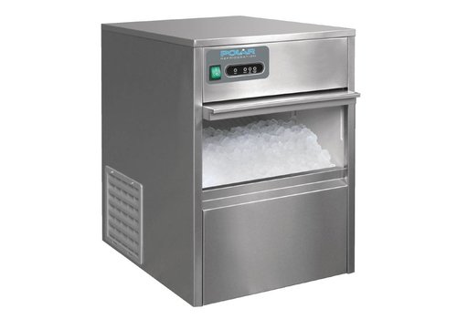  Polar Bullet Shaped Ice Cube Machine - 20kg 