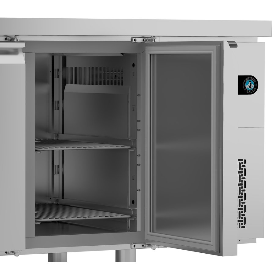 Établi réfrigéré Snowflake 4 portes | 343 litres | 2242x700x830-900mm
