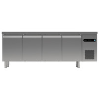 Snowflake Refrigerated Workbench 4 Doors | 343 Liters | 2242x700x830-900mm