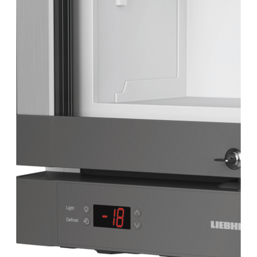 Fv913 Premium | Congélateur d'exposition | LED éclairée