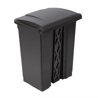 Waste bin black 65L | 4 Colors