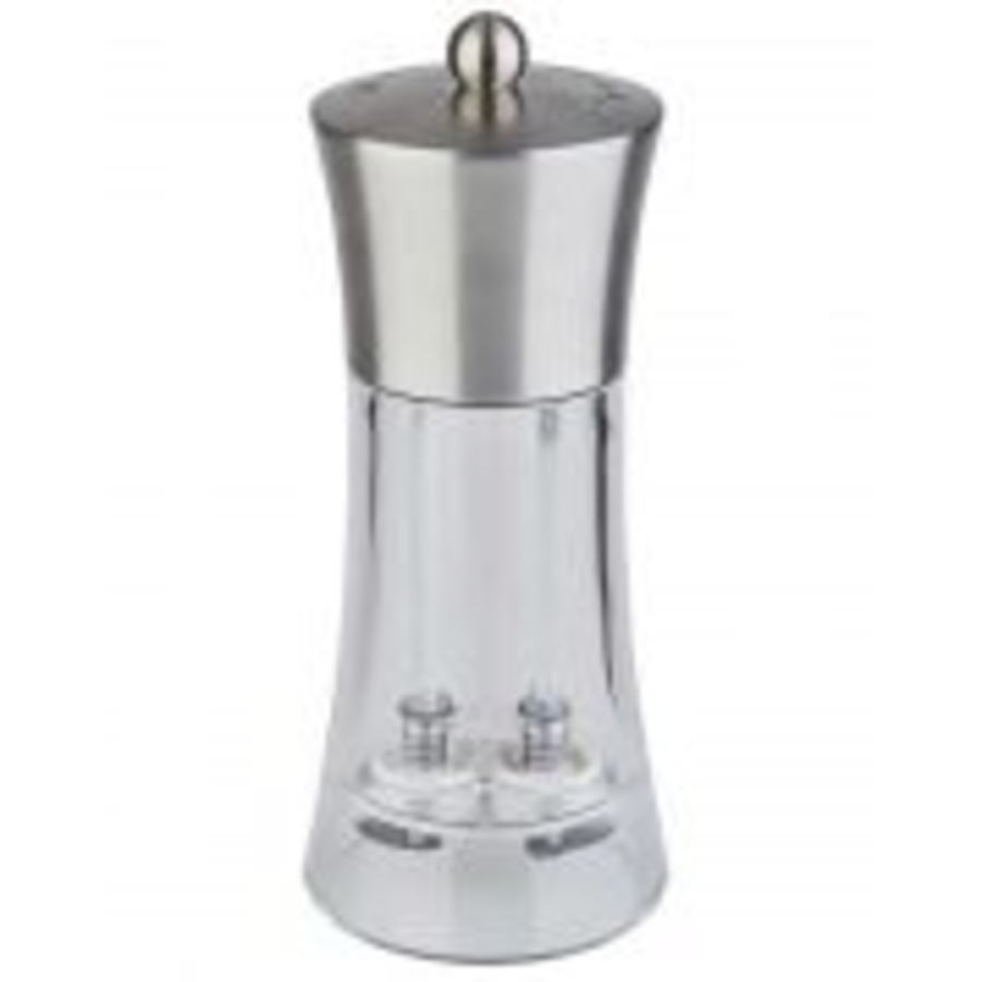 Combination Salt and Pepper Mill 8x8x18.5 cm