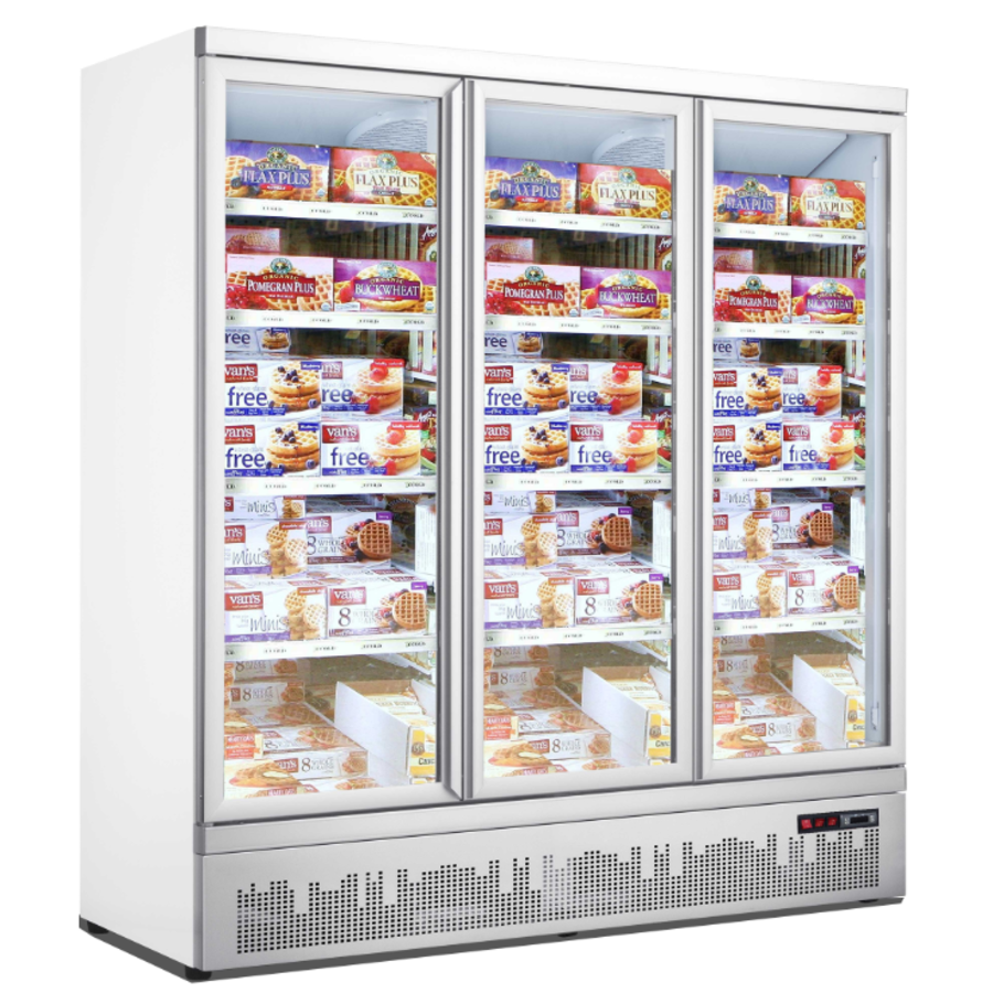 Freezer 3 Glass Doors | 188x71x199.7 (h) cm