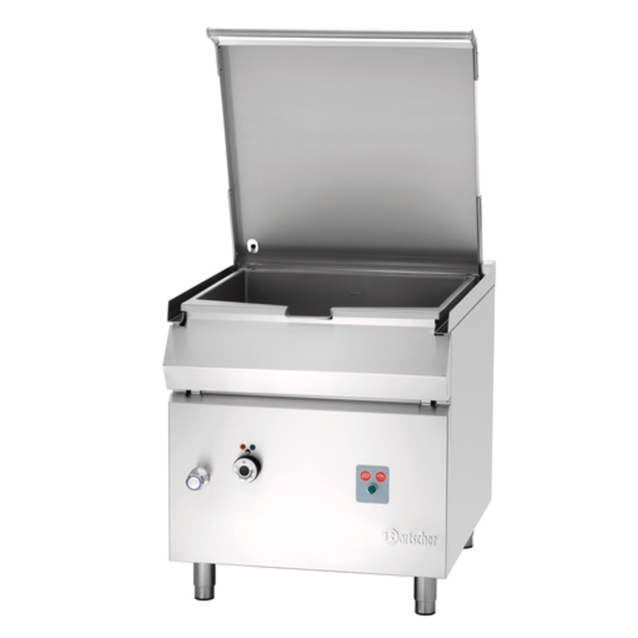 Poêle à frire inclinable | acier inoxydable | 70 litres
