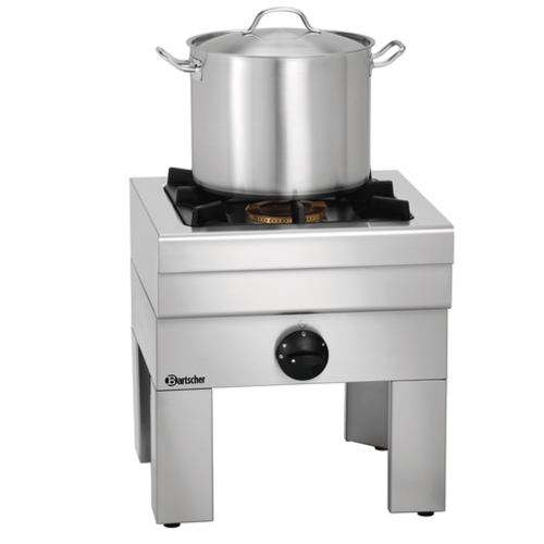  Bartscher Brûleur pour wok | Gaz liquide | 450X475X500 MM 