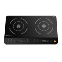Plaque à induction noire | 3500 watts | Double