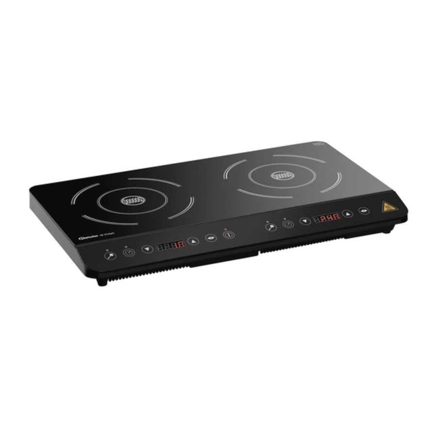 Plaque à induction noire | 3500 watts | Double