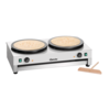 Bartscher Crepe baking tray Stainless steel Double | 400 mm