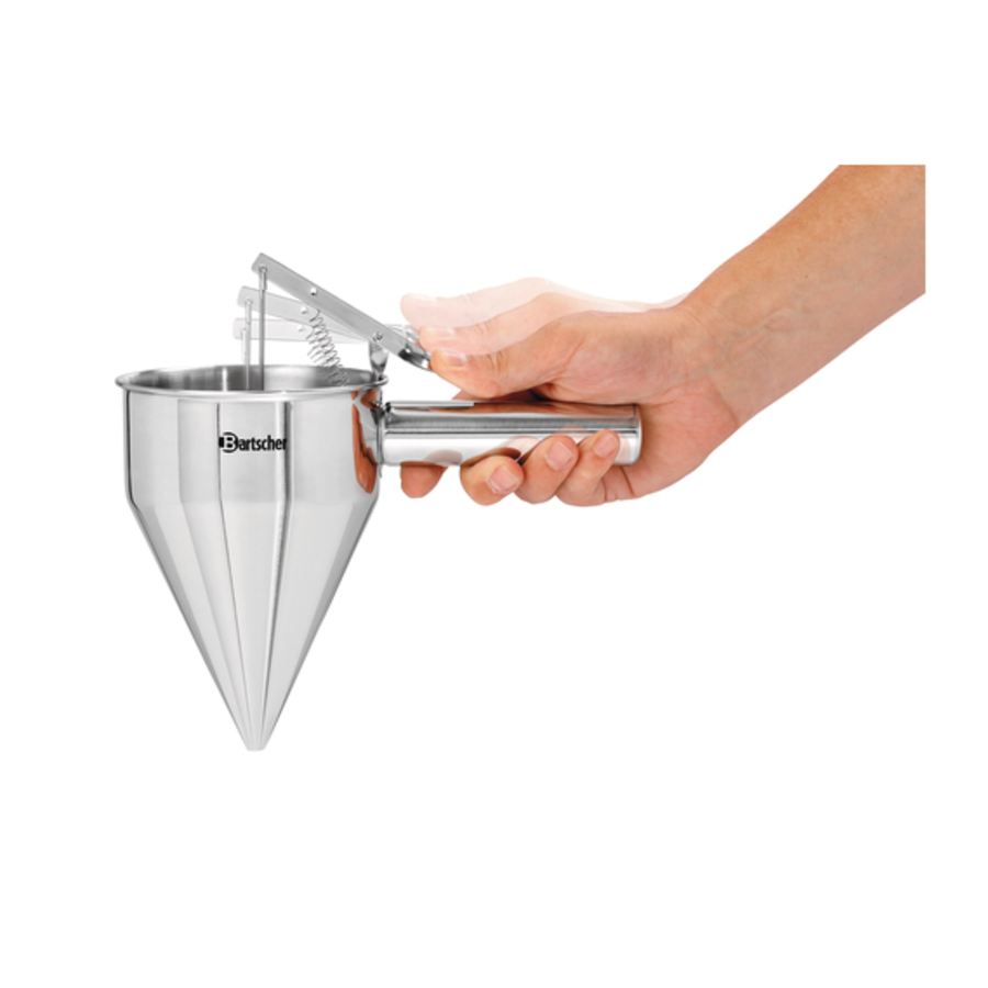 Dough dispenser | Stainless steel | 800ml | Ø 8 mm