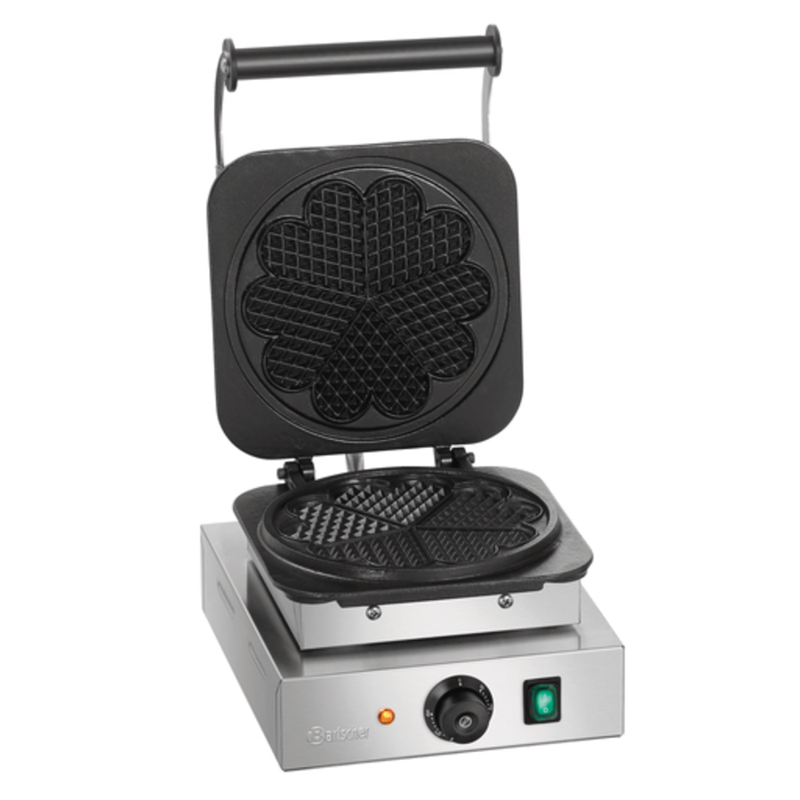 Waffeleisen | Herzform | Einzeln | Ø 210 mm