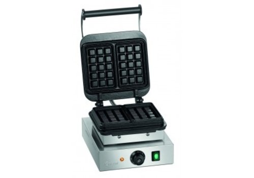  Bartscher Waffle Iron | Rectangular | 160 x 100 X 32 mm 