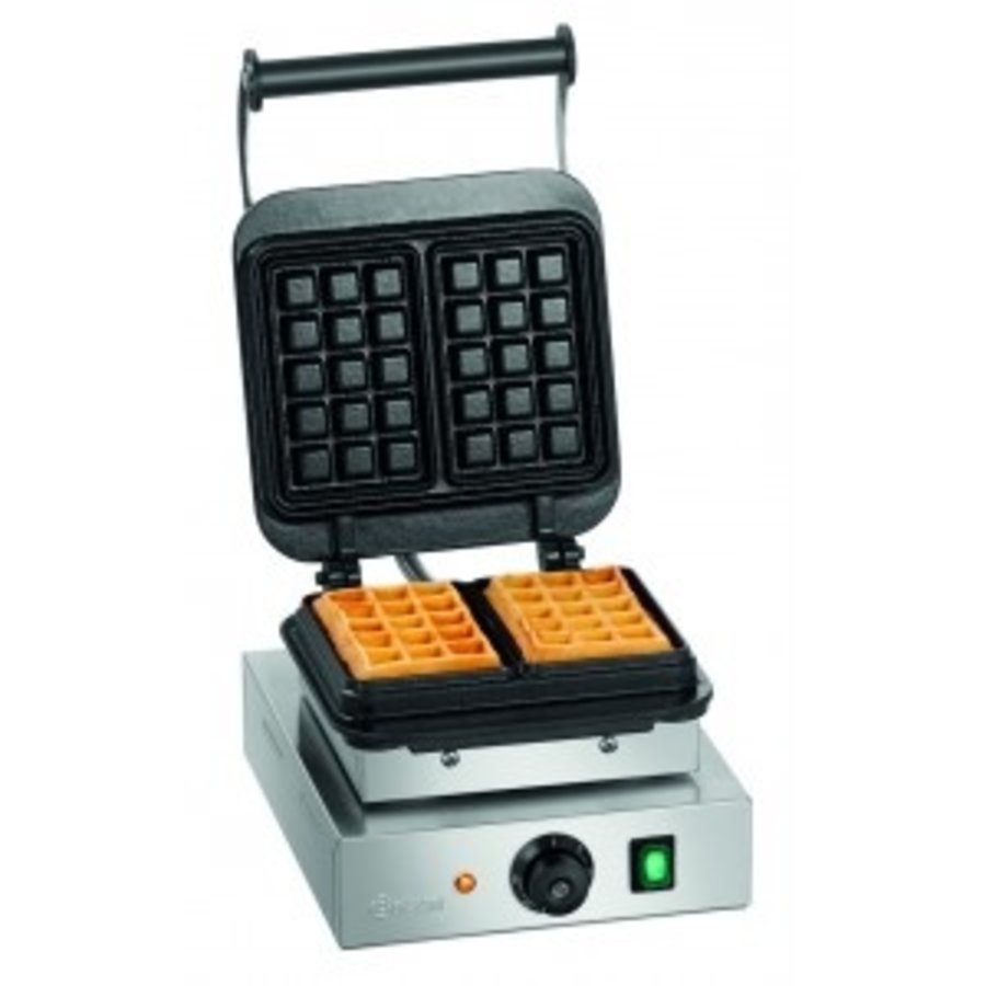 Waffle maker Rectangular 160 x 100 X 32 mm