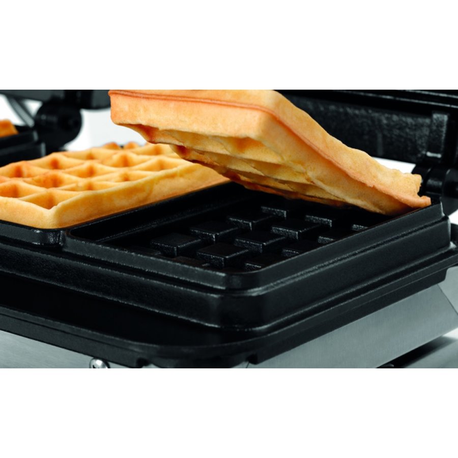 Waffle Iron Rectangular Double | 160 x 100 X 32 mm x 2