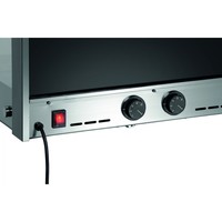 Barre chauffante 5900 2ER | Acier inoxydable et verre