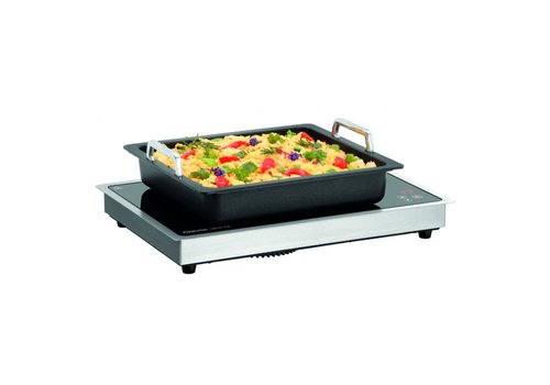  Bartscher Induktionsheizplatte Glas | Geeignet für den Einbau | Max. 1000 W 