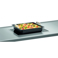Induktionsheizplatte Glas | Geeignet für den Einbau | Max. 1000 W
