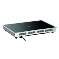 Induktionsheizplatte Glas | Geeignet für den Einbau | Max. 1000 W